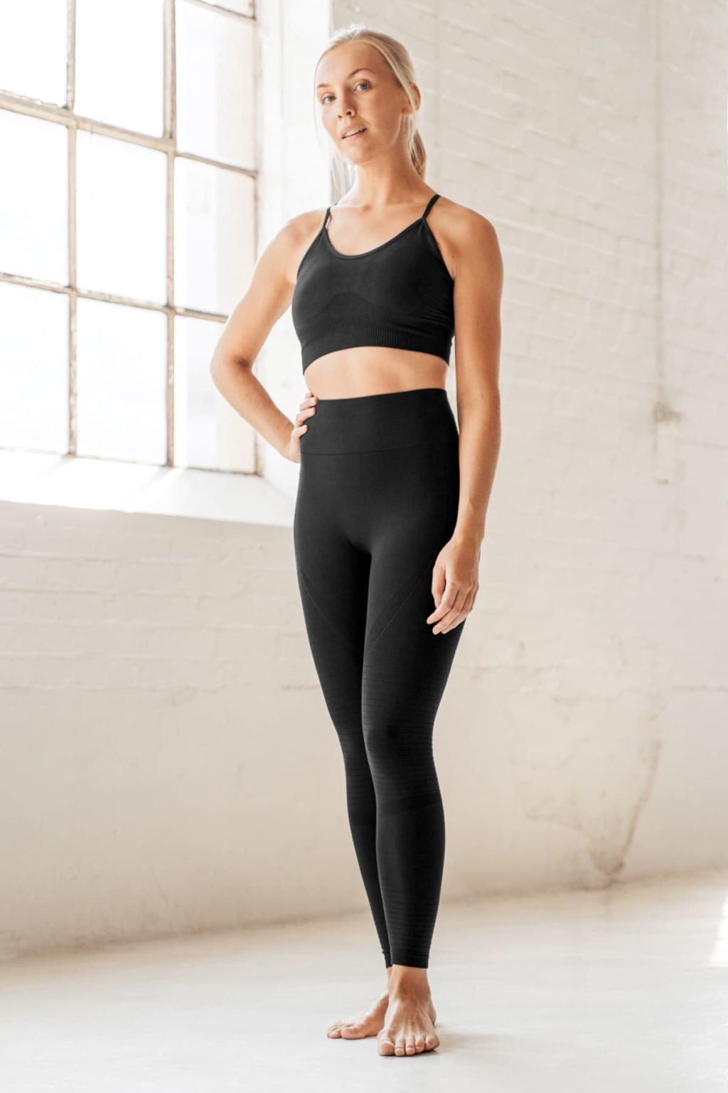 Athlecia Nagar Seamless High Waist Leggings, Black - Bild 7