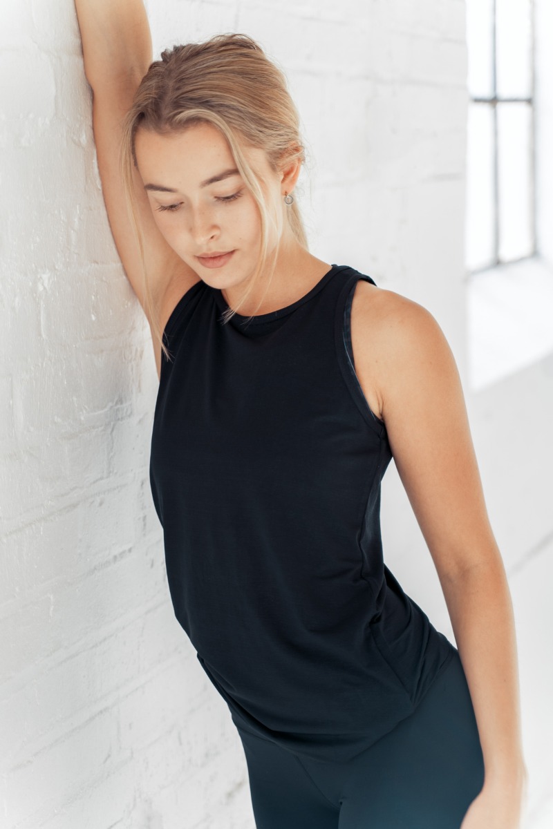 Athlecia Mota Soft Top, Black - Bild 4