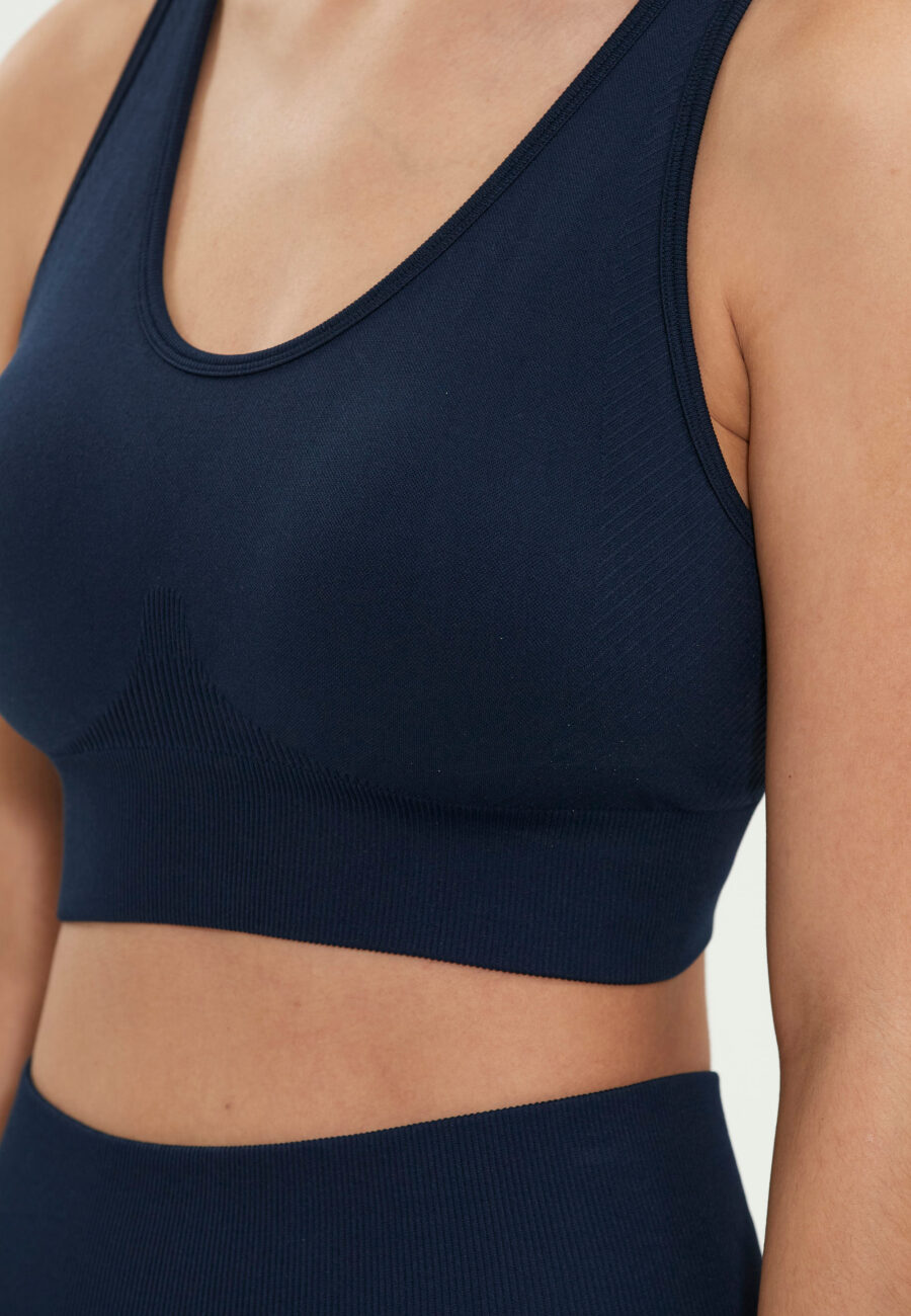 Athlecia Balance Seamless Bra, Dark Sapphire - Bild 5