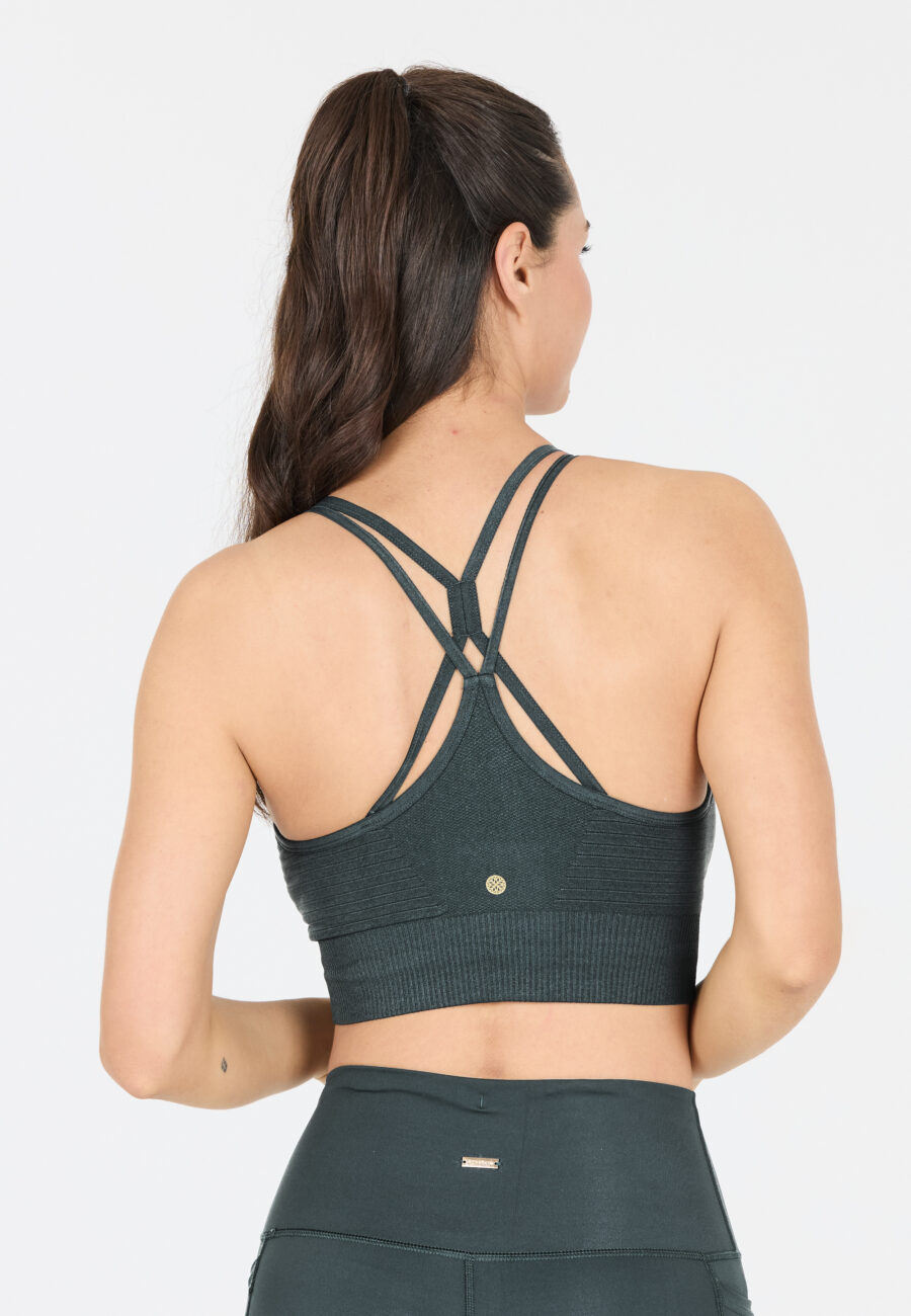 Athlecia Foan Seamless Comfort Sports Bra, Magical Forest - Image 8