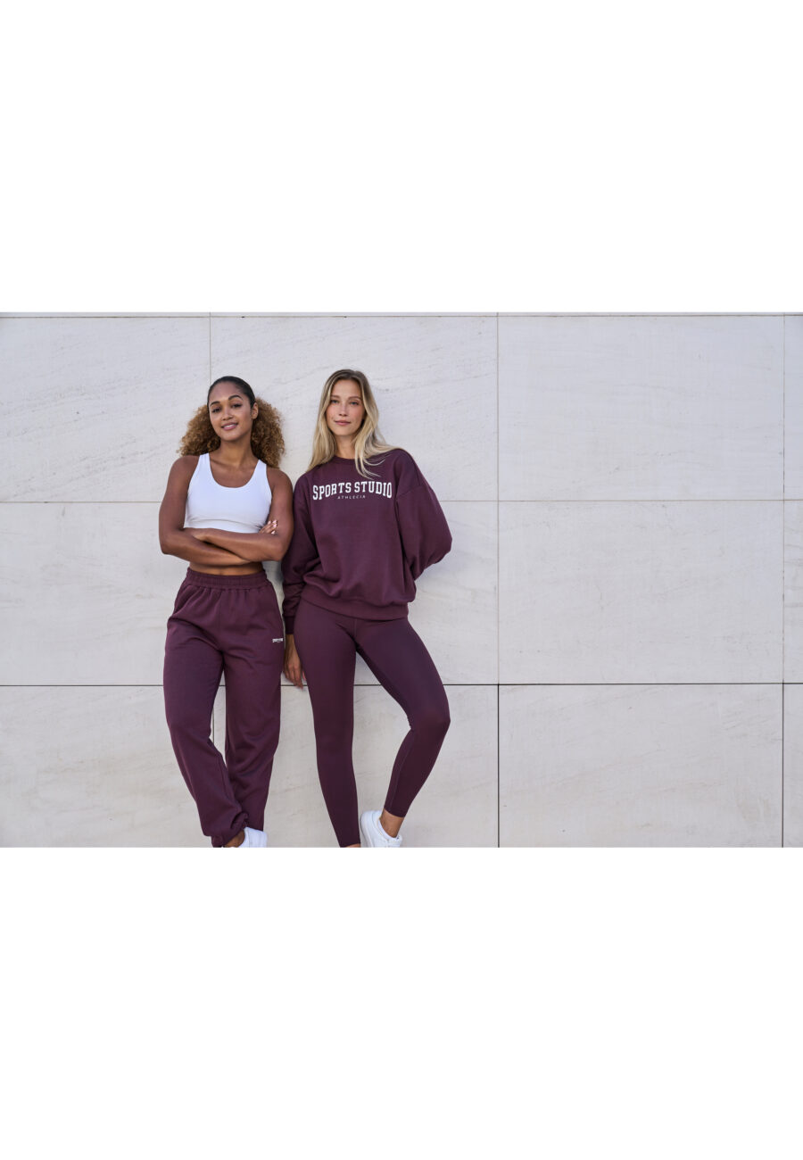 Athlecia Giannis W Crew Neck Sweatshirt, Fudge - Image 7