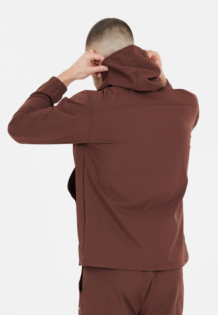 Virtus Jayson Performance Anorak Jacket, Puce - Image 2