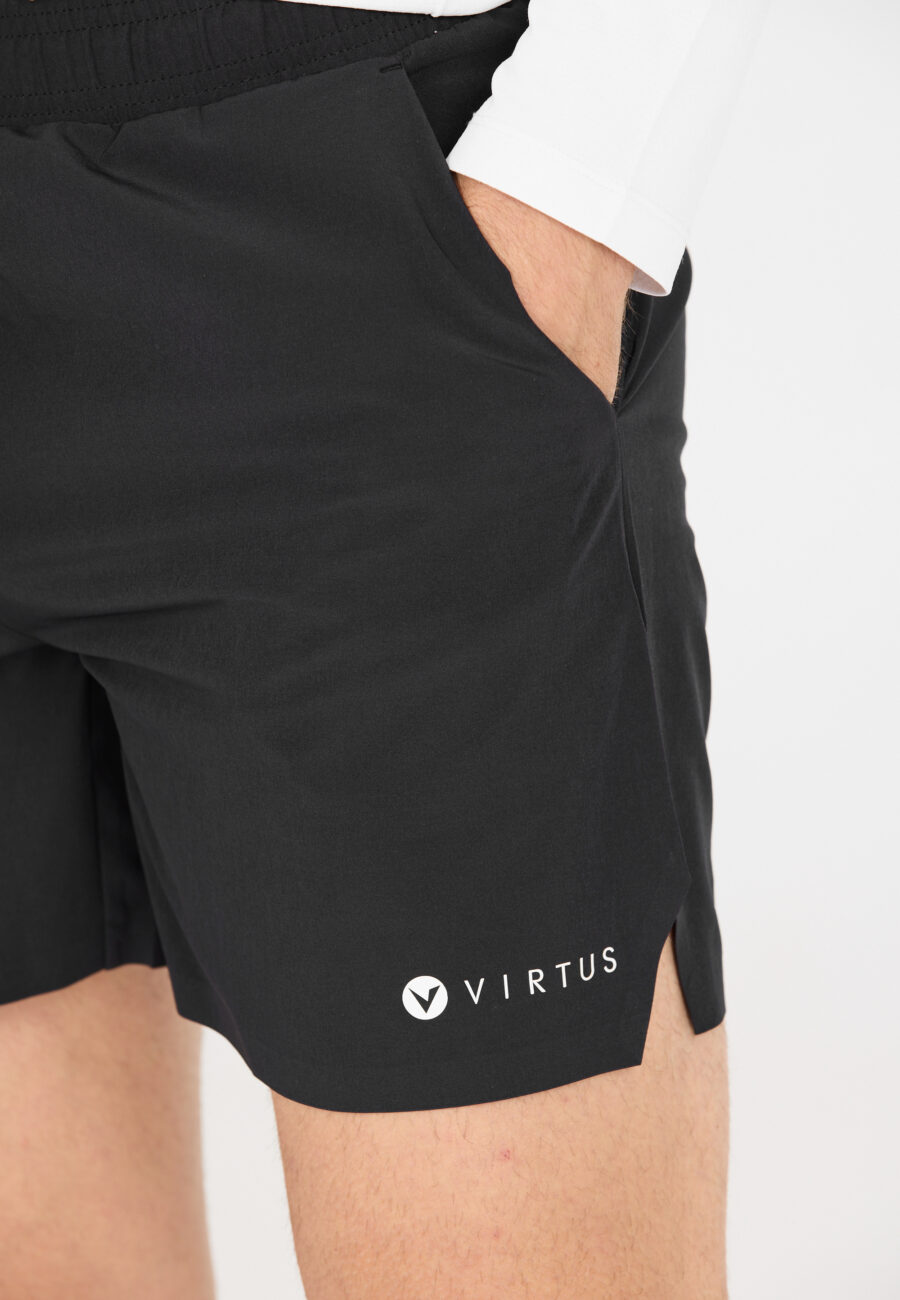 Virtus Berk Shorts - Premium Comfort Fit, Black - Image 4