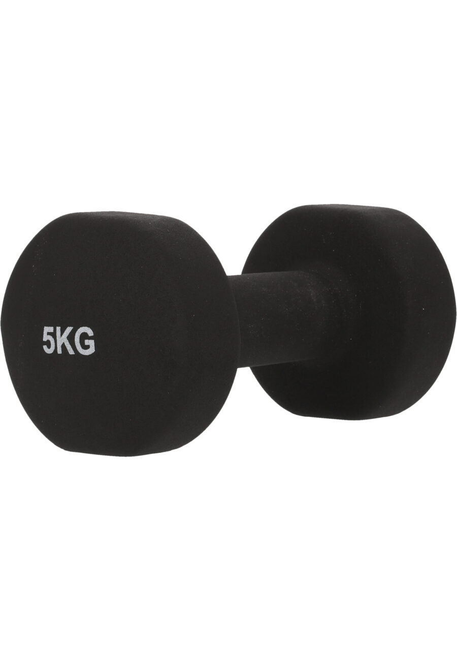 Endurance Dumbbell 5 Kilogram Weight, Black